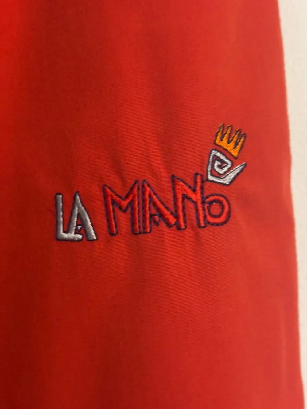 Vintage Salewa x La Mano Kids Red Plaid Hiking Pants Sz 152 (US 12/Large)